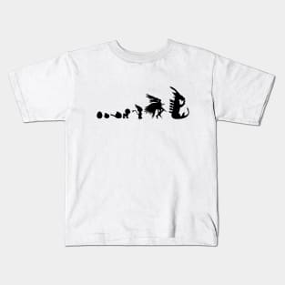 Tailmon evolution Kids T-Shirt